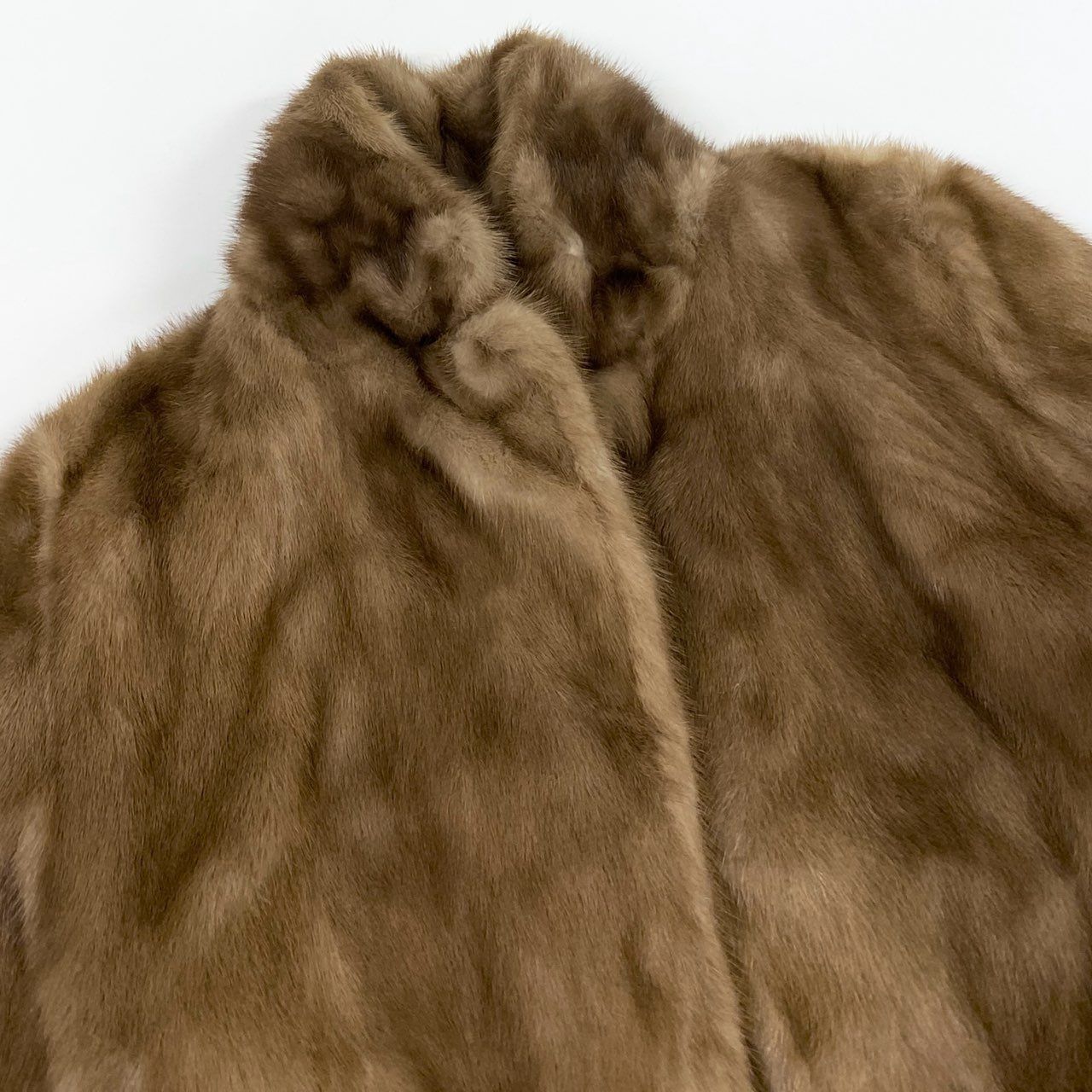 27L1 palody パステルミンク ミンクコート 毛皮コート サイズ13号