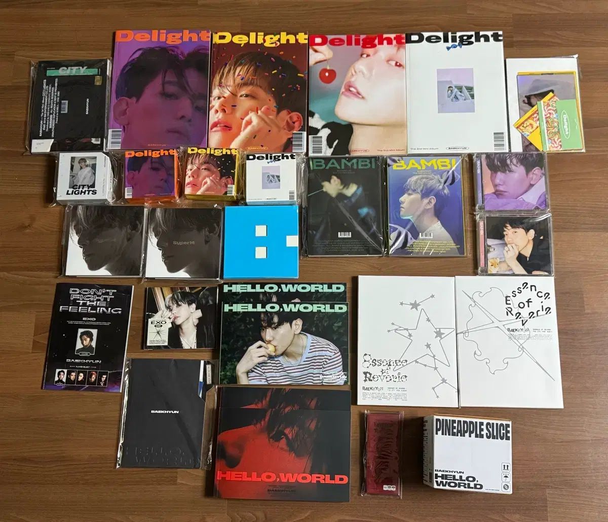 ベクヒョン BAEKHYUN アルバム まとめ