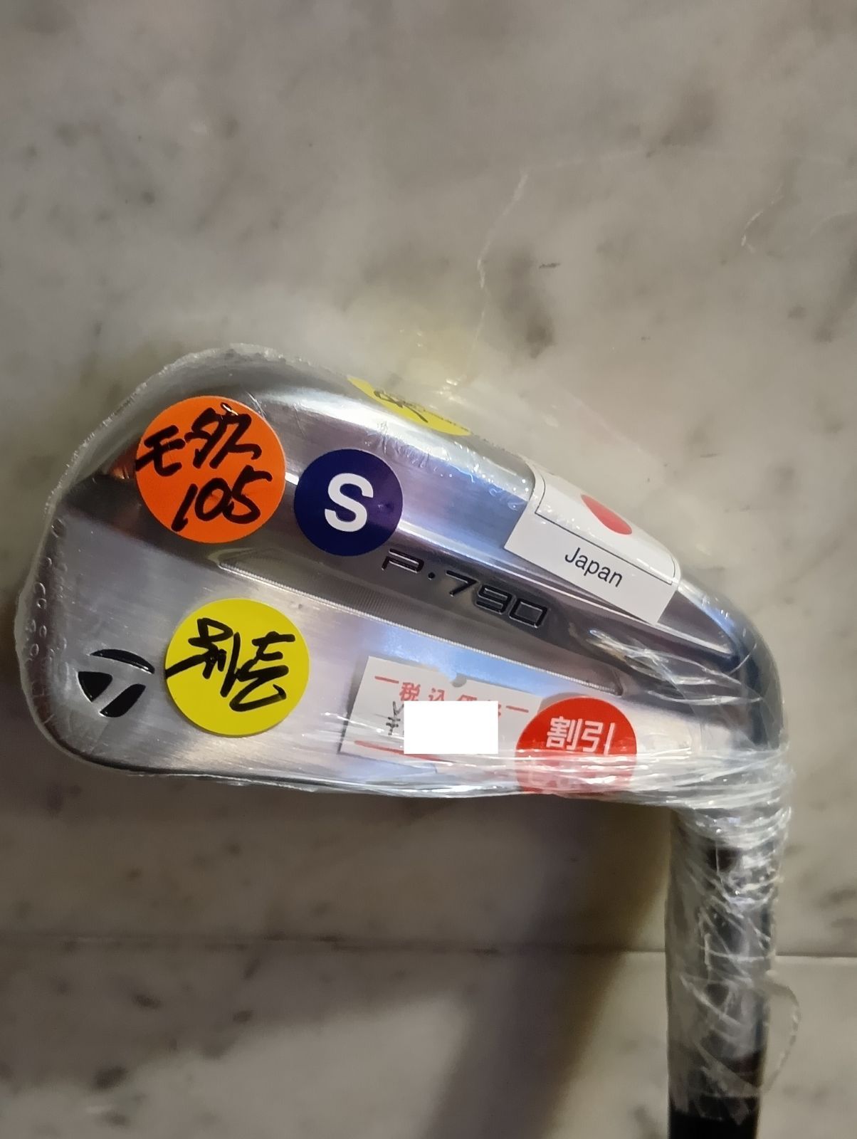 単I テーラーメイド P 790 アイアン 5 S メンズ 右用 N PRO MODUS 3 TOUR 105 スチールシャフト 日本