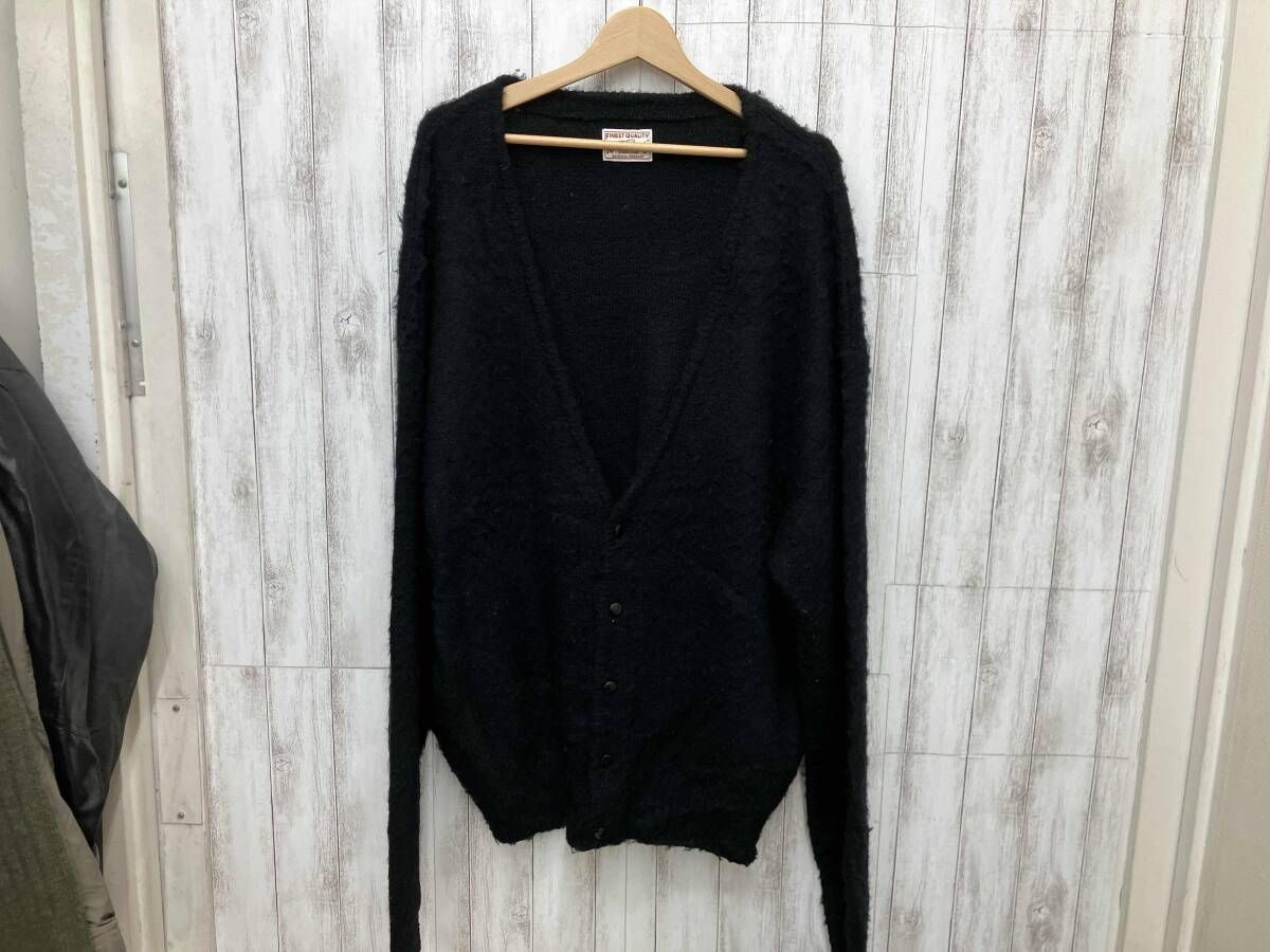 WAIPER / カーディガン(厚手)/XL/アクリル/BLK/モヘア混 WAIPER カーディガン モヘア アクリル - メルカリ