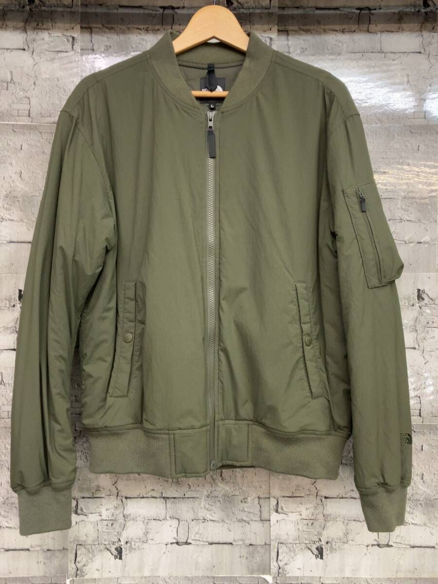 THE NORTH FACE ザノーサフェイス ブルゾン Transit Bomber Jacket サイズL カーキ