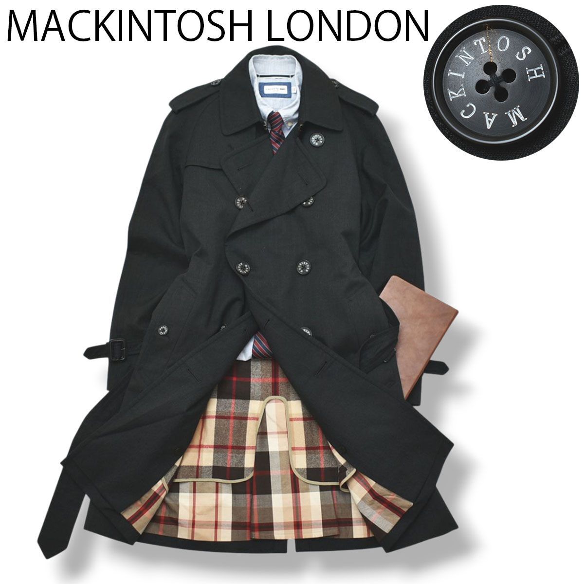 マッキントッシュ ロンドン MACKINTOSH LONDON ウールライナー付き