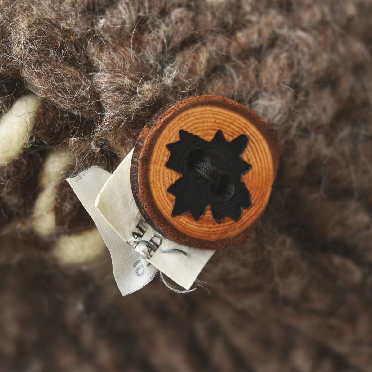 ハンドメイド】 カナダ製 unknown ショールカラー カウチン ニット 