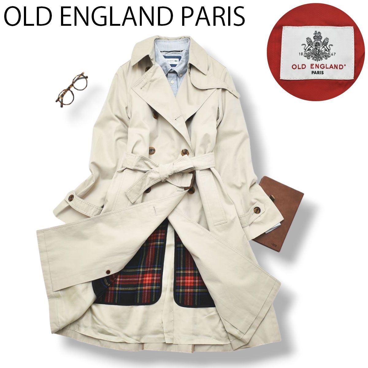 オールドイングランド OLD ENGLAND PARIS ウールライナー付き トレンチ