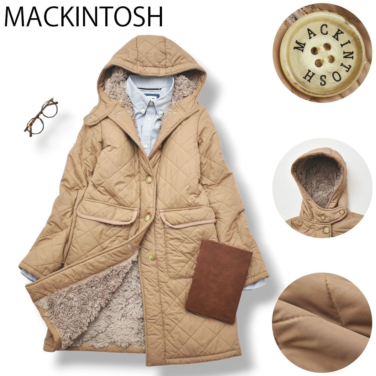マッキントッシュ キルティング レディース 英国製 マッキントッシュ