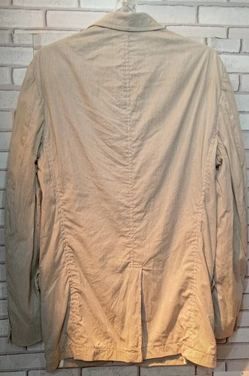 RRL RALPH LAUREN ラルフローレン 三ツ星 テーラードジャケット サイズS ストライプ