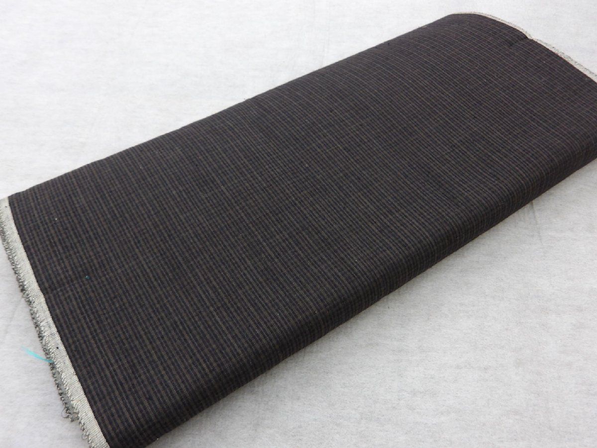 P41041 地機 男物 赤耳 本場 結城紬 新古品 反物 bｔ