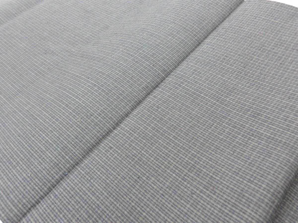P 41041 地機 男物 赤耳 本場 結城紬 反物 bｔ