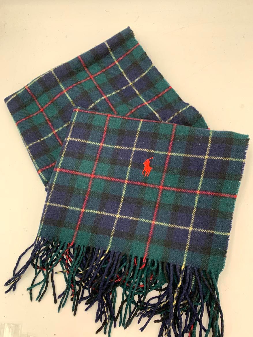 特別セール！ラルフローレン ひざ掛け　ブランケット　75✕140cm Ralph Lauren ラルフローレン ワンポイント刺繍 ひざ掛け ブランケット