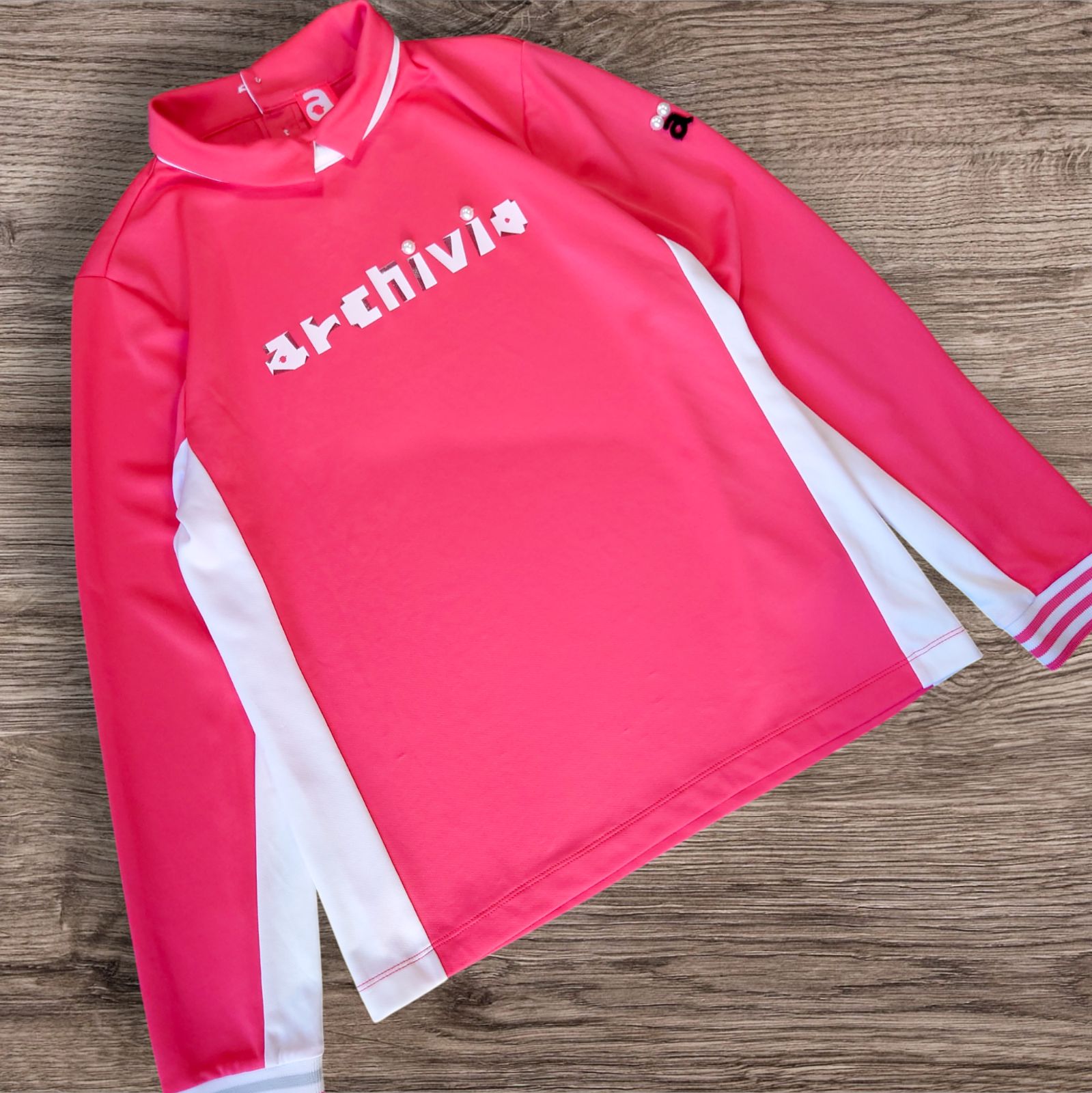 ARCHIVIO アルチビオ　モックネック　ロングスリーブ　ゴルフウェア　50 楽天市場】ゴルフ ネック メンズ アルチビオの通販 完売品ARCHIVIO