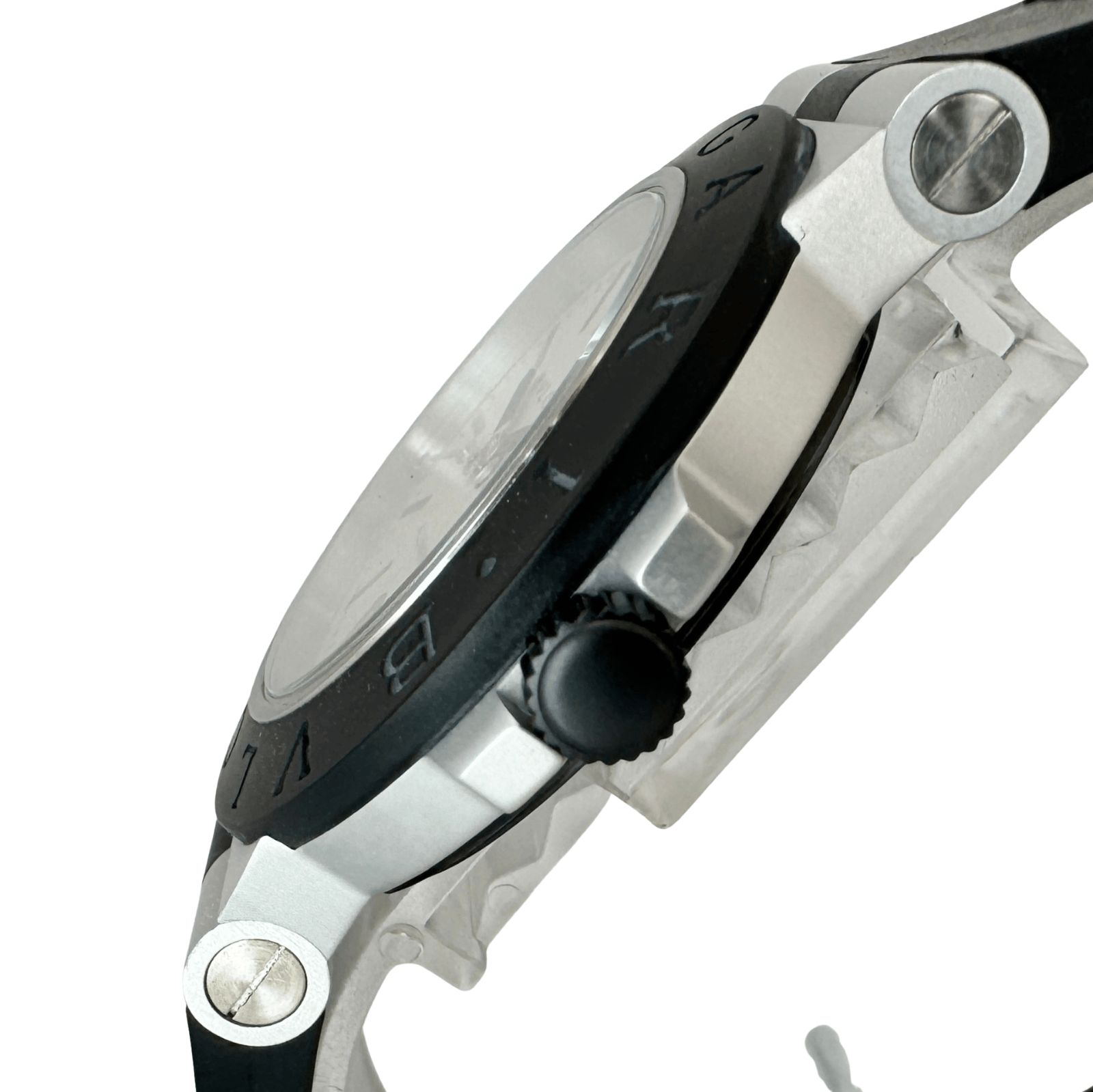 BVLGARI ブルガリ☆アルミニウム AL38A】中古 メンズ腕時計 自動巻き