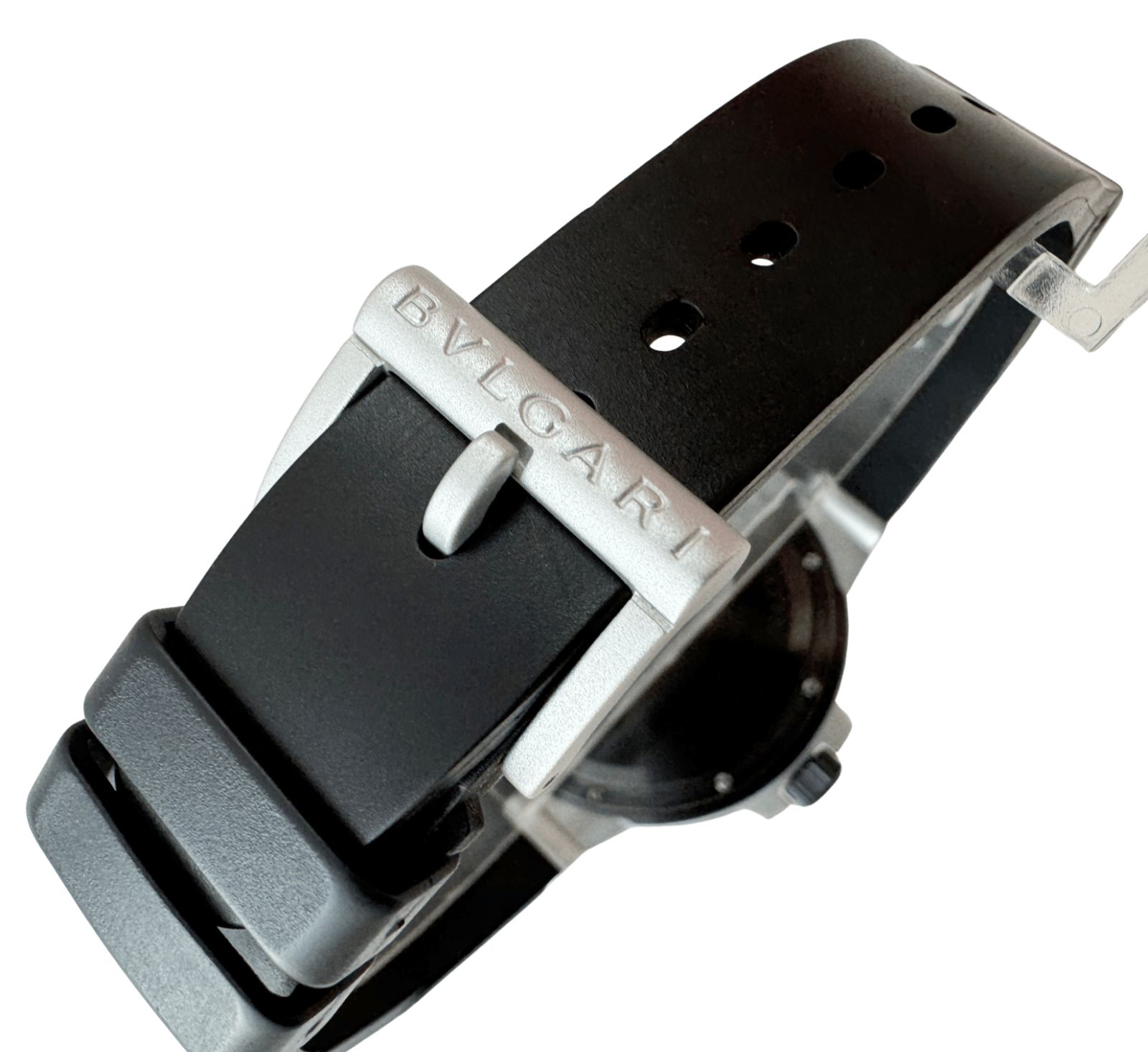 シルバー文字盤 ラバー