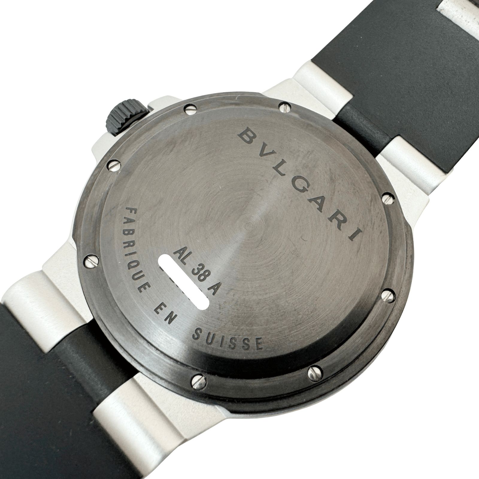 BVLGARI ブルガリ☆アルミニウム AL38A】中古 メンズ腕時計 自動巻き