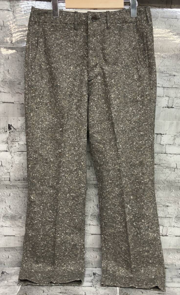 BUZZ RICKSON S バズリクソン NEP WOOL ウールパンツ サイズW 32 カーキ グレー