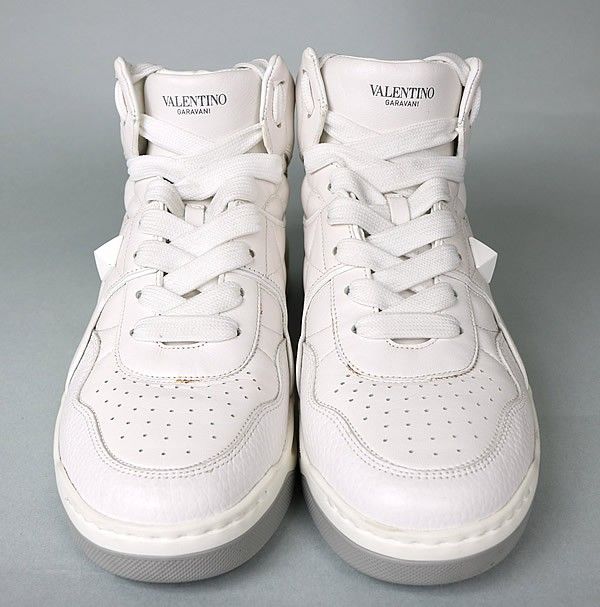 VALENTINO 銀座店 ヴァレンティノ スタッズ ハイカット スニーカー