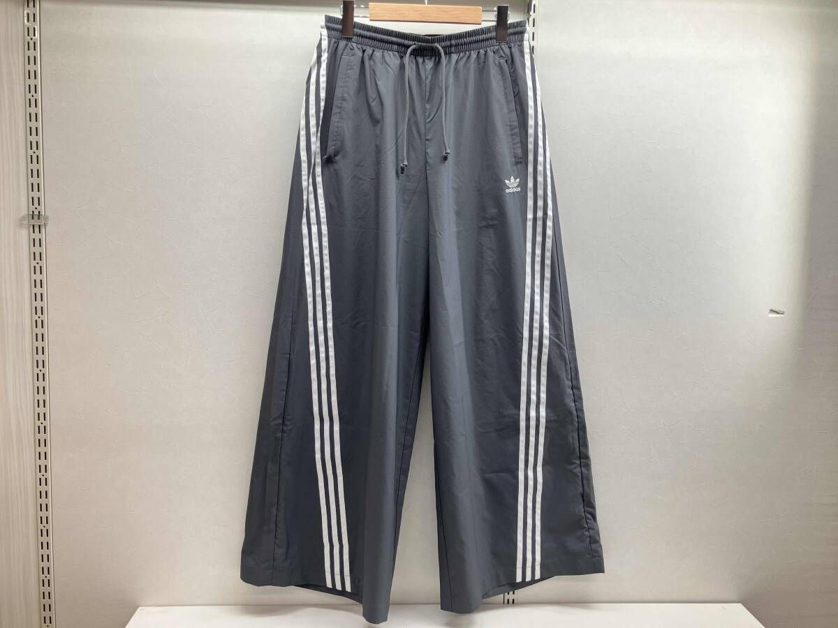 adidas アディダス オーバーサイズド トラックパンツ ロングパンツ IV 9317 L グレー