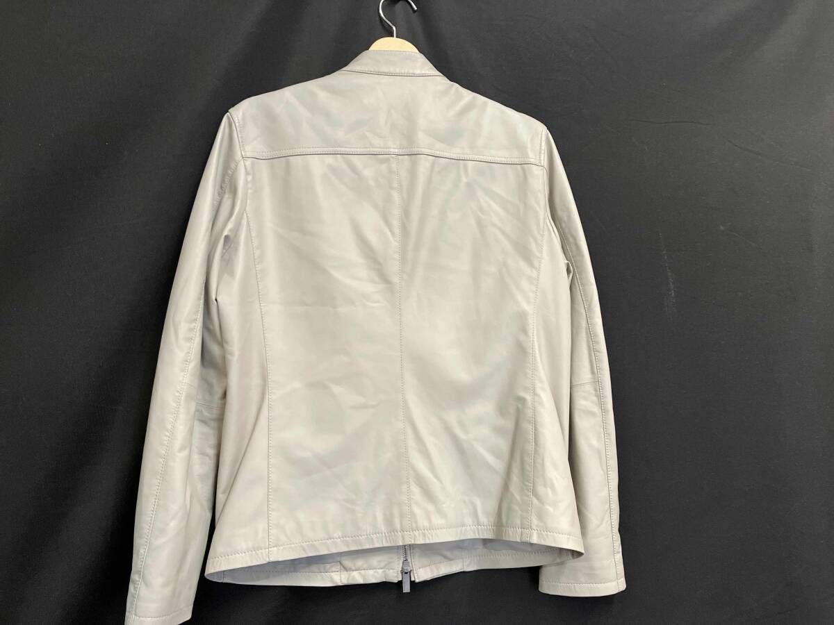 JOSEPH ジョセフ シングルライダースアイボリー系 46