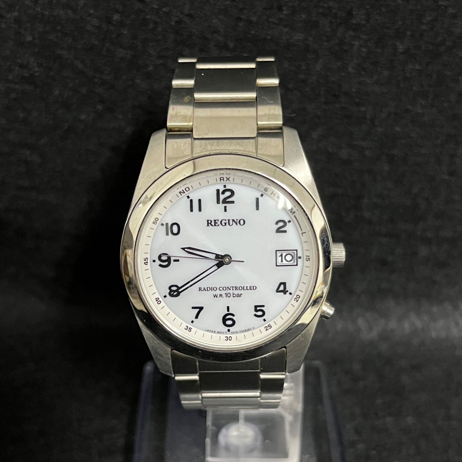 CITIZEN シチズン REGNO 電波ソーラー H415-T017274 HSW 腕時計 