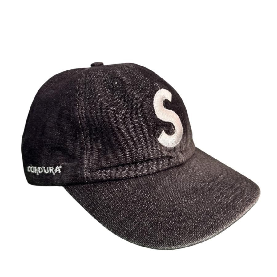 【美品】シュプリーム Supreme 25SS／ Cordura Denim S Logo 6-Panel ／コーデュラデニムSロゴ6パネルキャップ 8065000225961