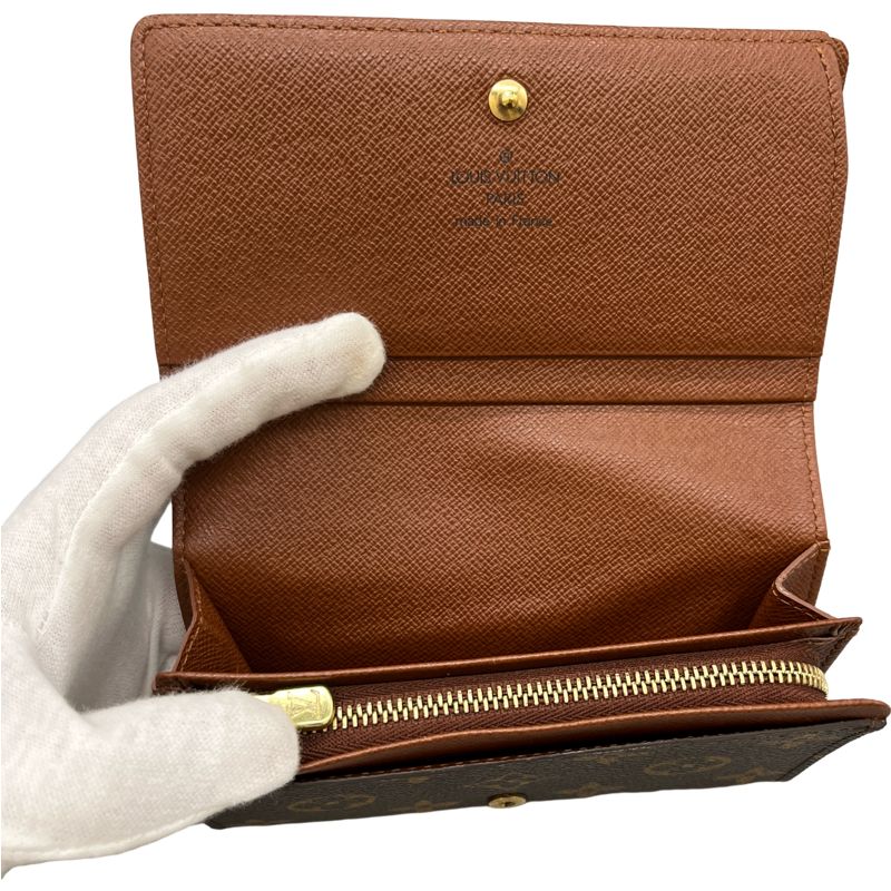 LV ポルトモネビエトレゾール M 61730 二つ折り財布 折り財布 小物