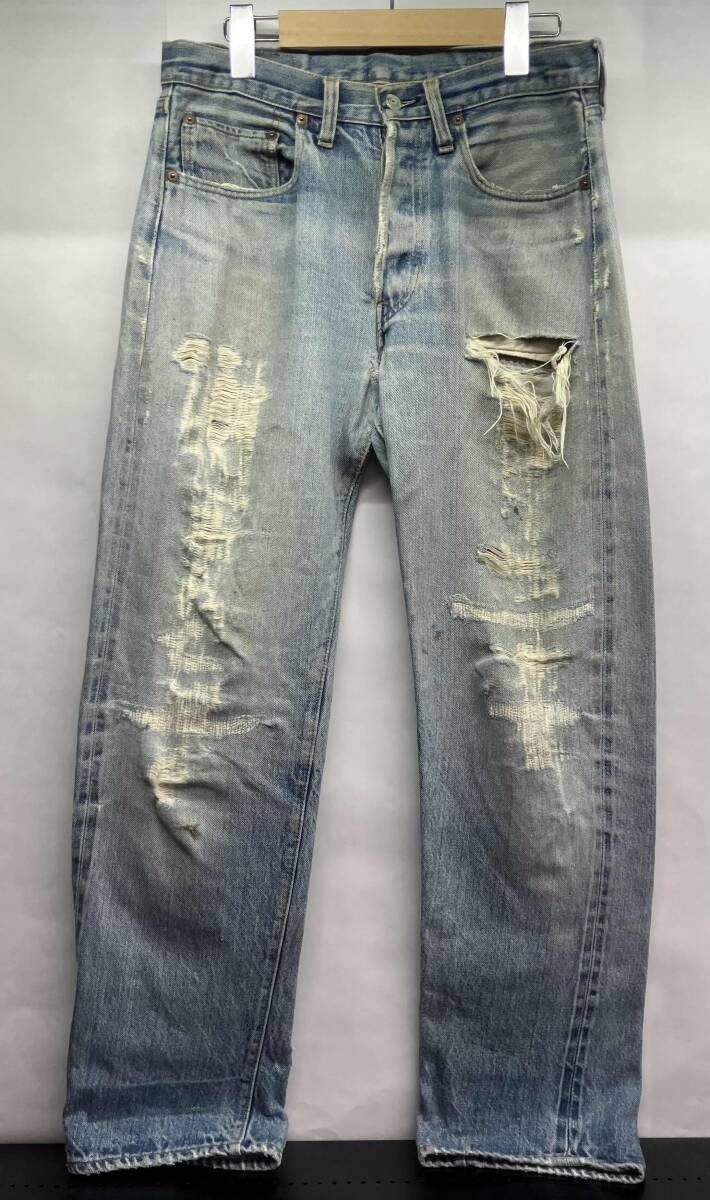 LEVI'S 66後期／1977年／ボタン裏6番/尻ポケットチェーンステッチ