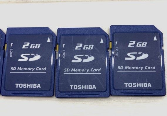 SDカード 2GB 10枚セット SD TOSHIBA 東芝 メモリー ジャンク 中古