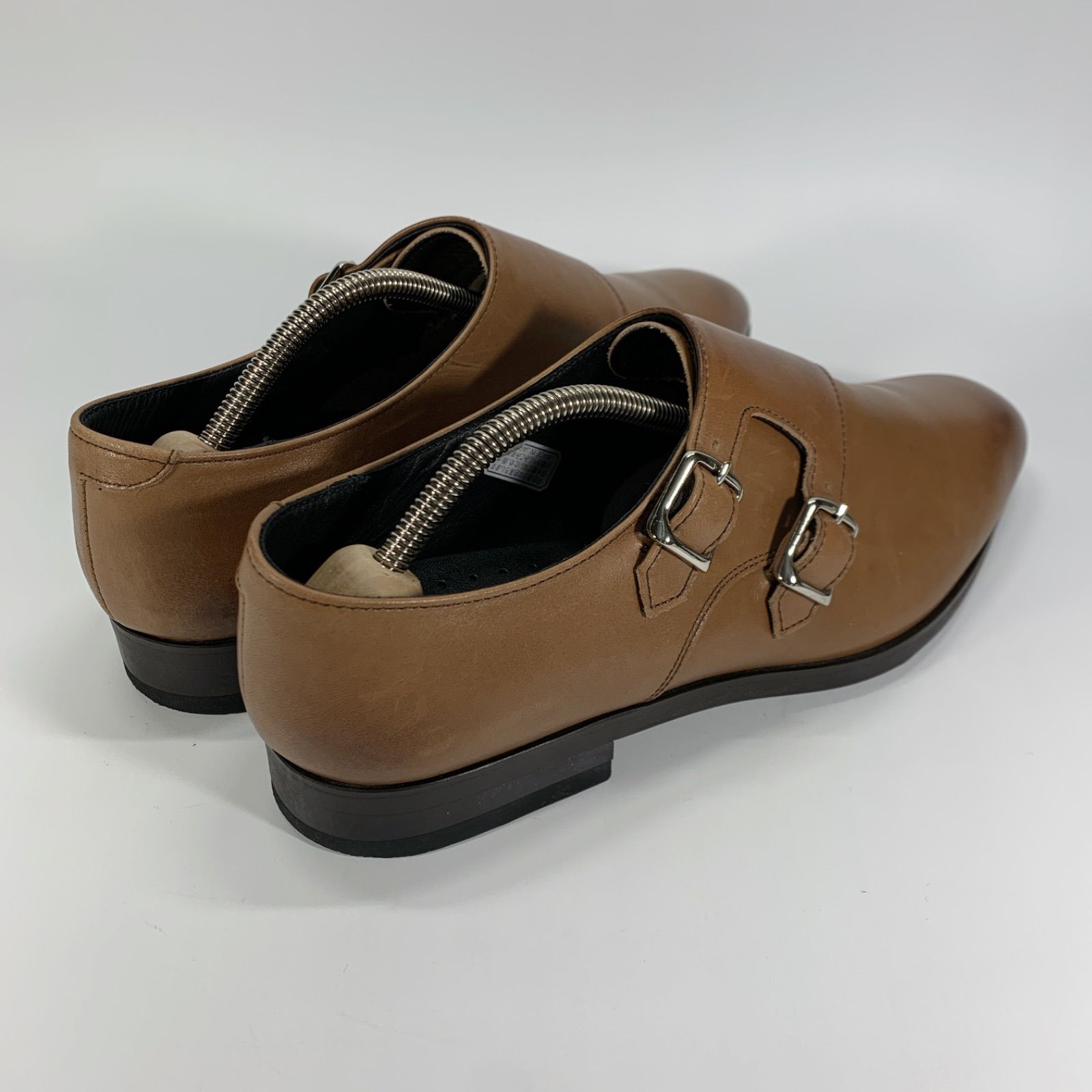 ダブルモンクストラップ ドレスシューズ