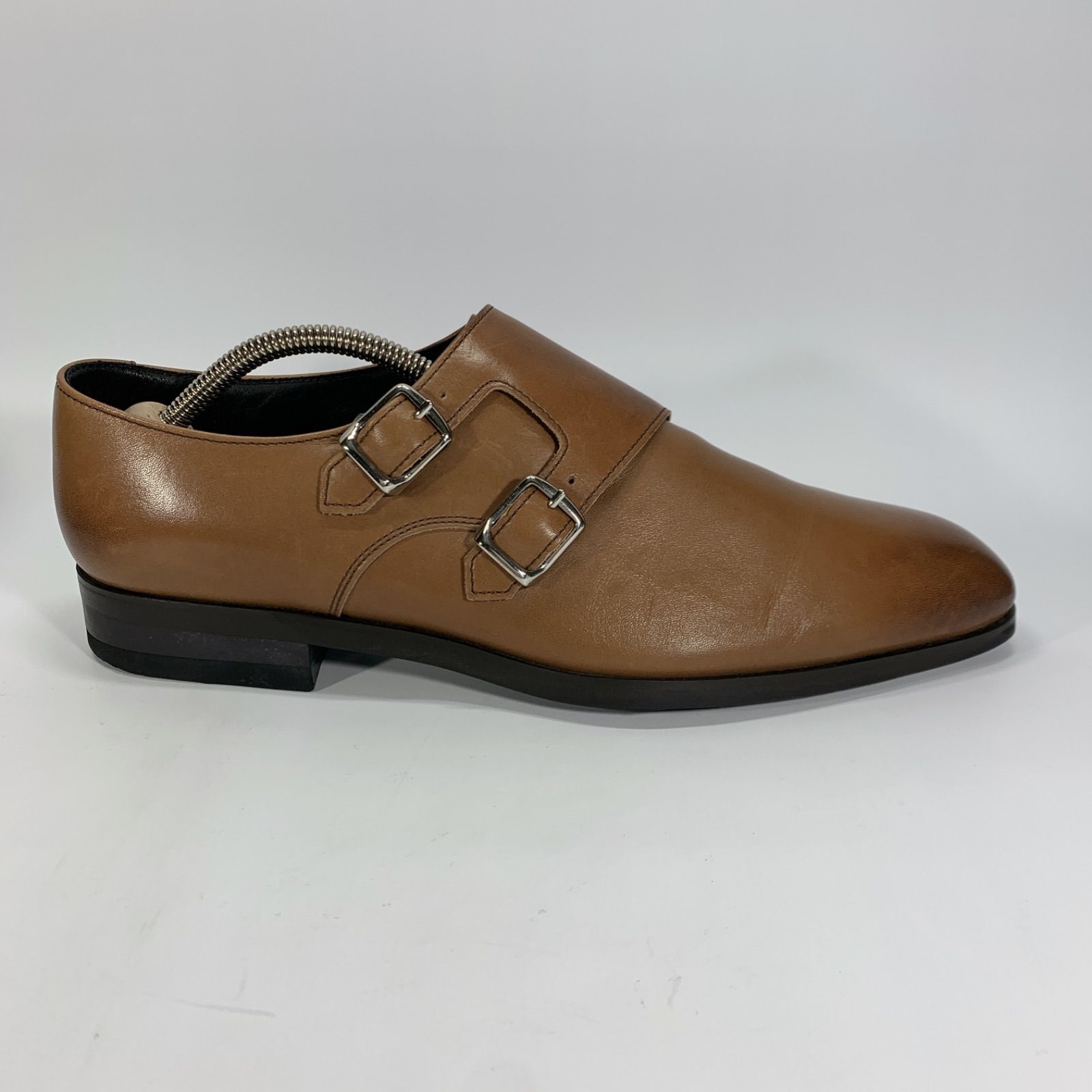  ◯ REGAL リーガル ダブルモンクストラップ ドレスシューズ 23 5 キャメル ブラウン ビジネスシューズ ドレス ビジネスシューズ ブーツ 革靴