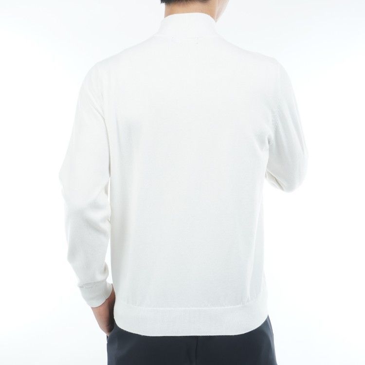 アドミラルゴルフ セーター メンズ 長袖 ハイネック 静電気軽減 蓄熱