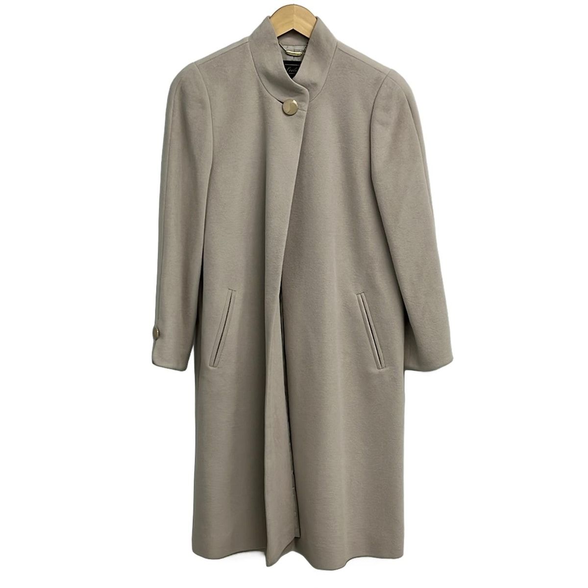 Leilian(レリアン) コート サイズ7 S レディース美品 - ベージュ 長袖