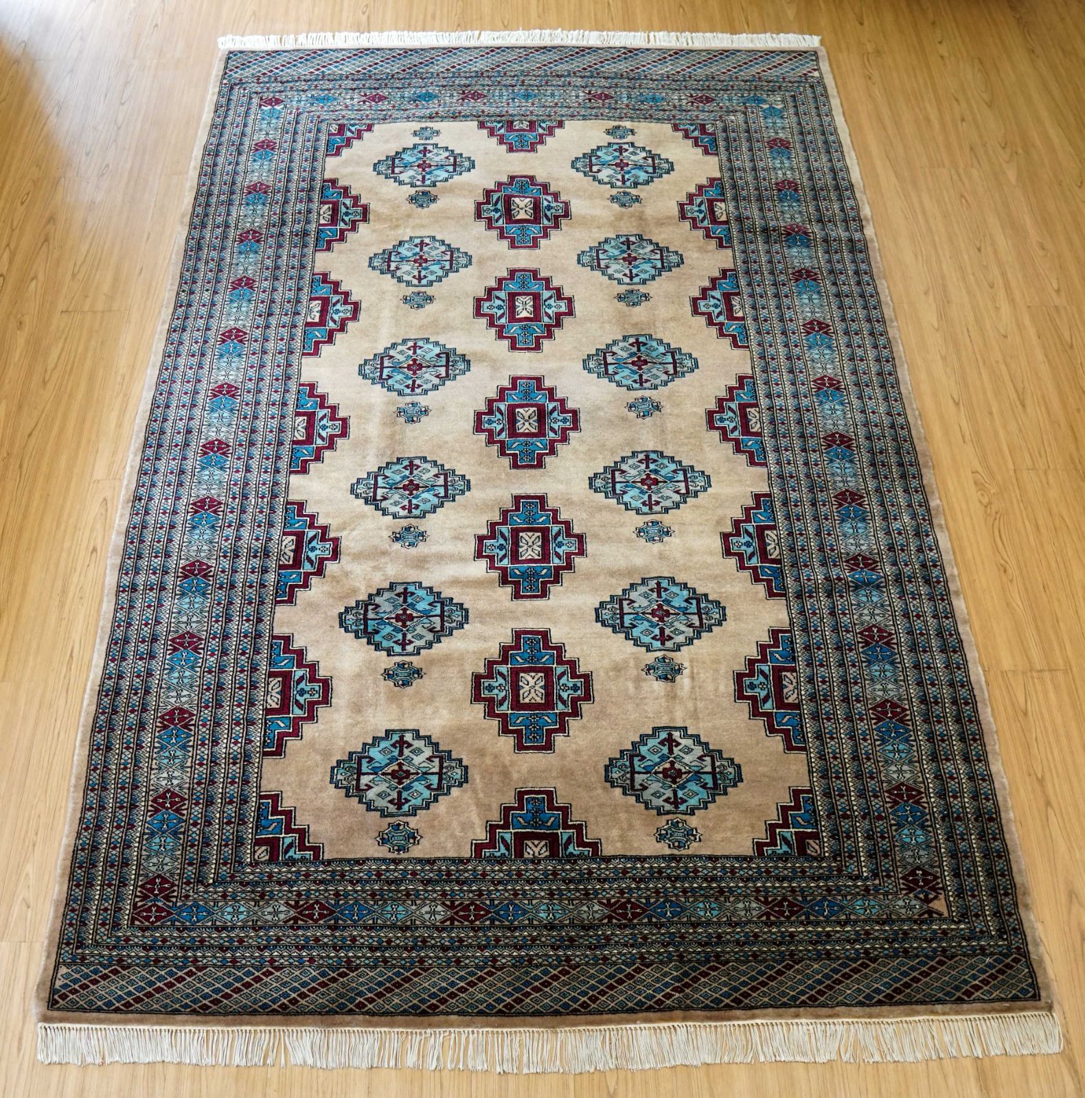 パキスタン手織り絨毯 246 160 cm Fine Quality 11 22