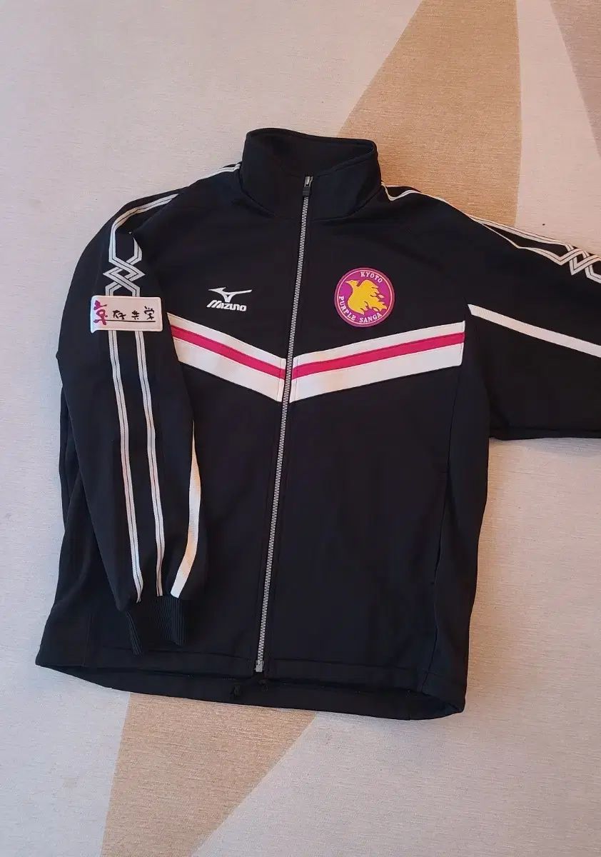 ミズノ 京都 PURPLE パープル 상가 トラックジャージ ブラック 90 s ヴィンテージ