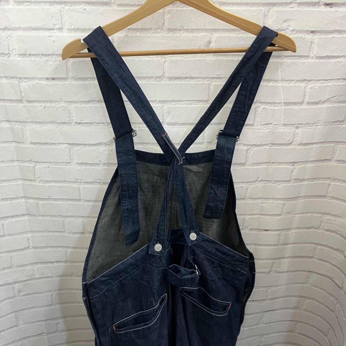 TROPHY トロフィークロージング 19 SS ラウンドハウスロ-バック オ-バ-オ-ル オ-ルインワン 表記サイズ36 ネイビー