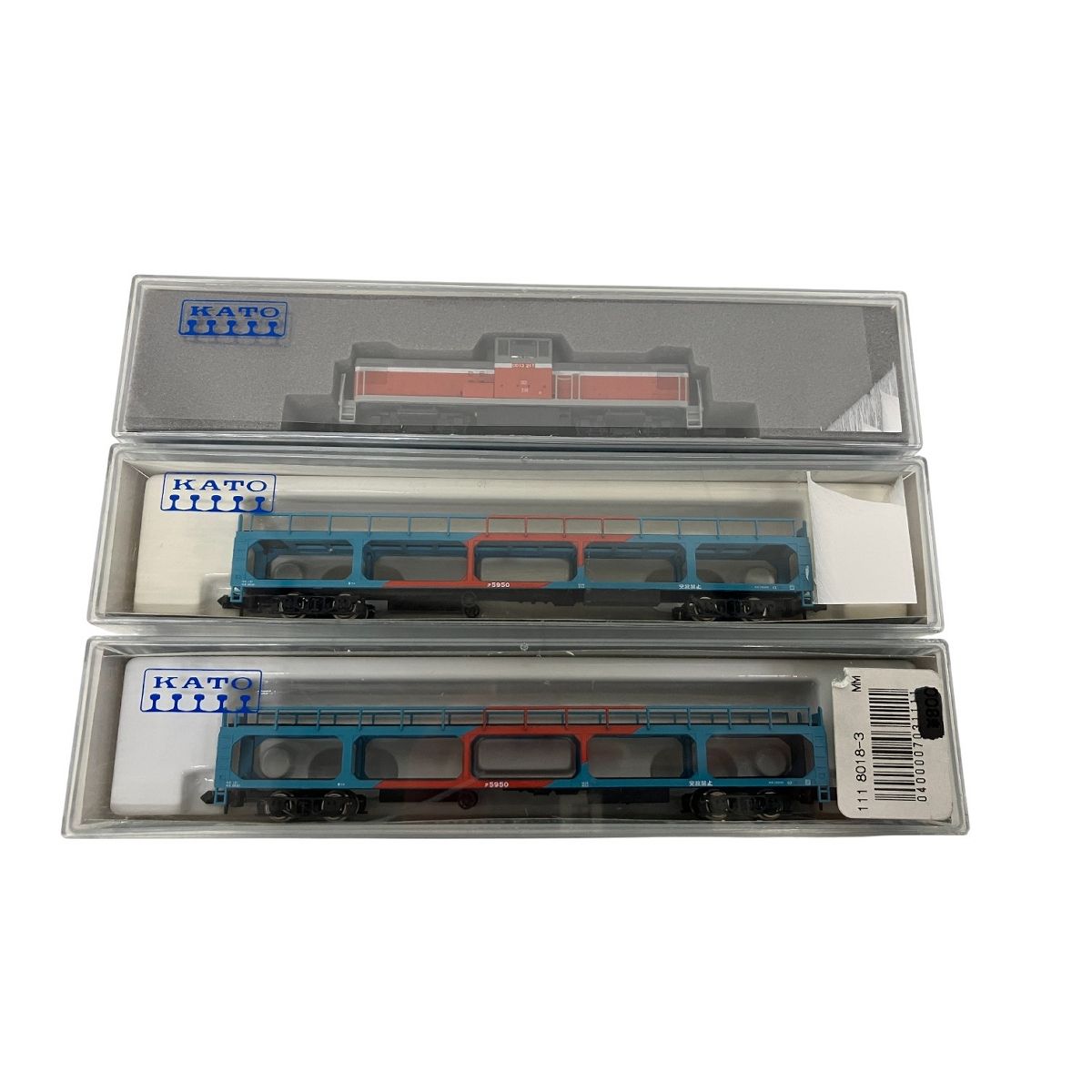 KATO 7001 8018 3 DD 13 ク5000 トリコロール 3両セット Nゲージ 鉄道模型 カトー