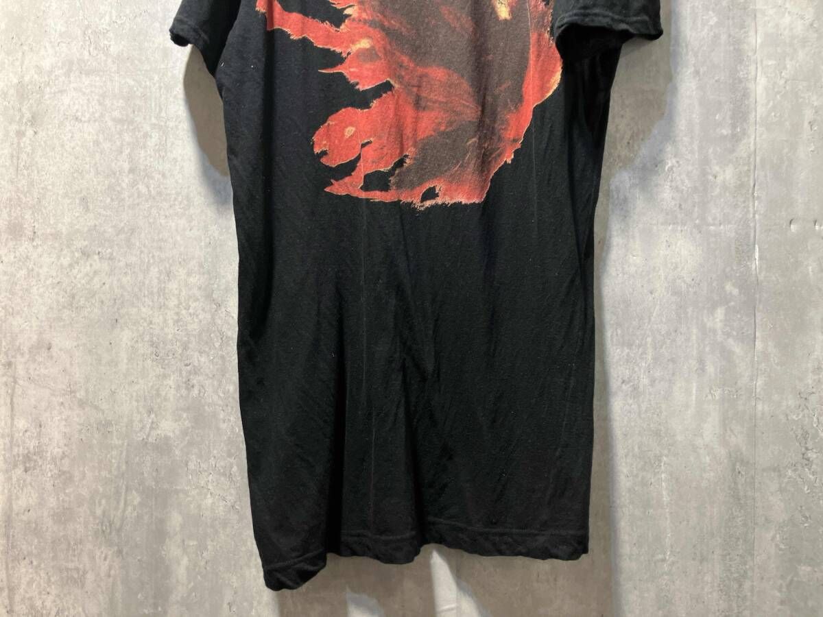 00s Y2K L.G.B. グラフィックロングカットソー 半袖Tシャツ 2 ブラック HSC/M 006FLCL エルジービー