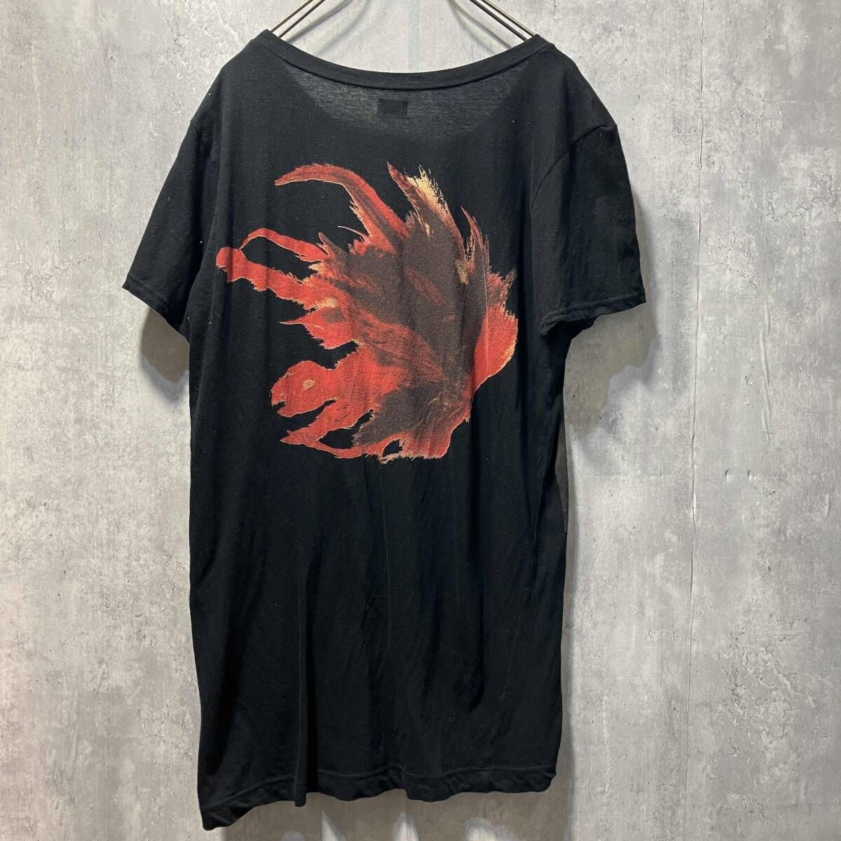 L.G.B. ブラック長袖カットソー サイズ2 00s Y2K L.G.B. グラフィックロングカットソー 半袖Tシャツ 2 ブラック