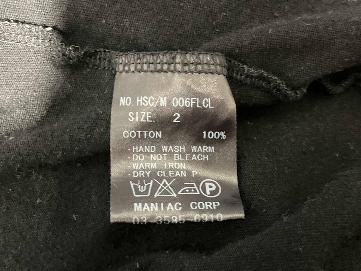 00s Y2K L.G.B. グラフィックロングカットソー 半袖Tシャツ 2 ブラック HSC/M 006FLCL エルジービー