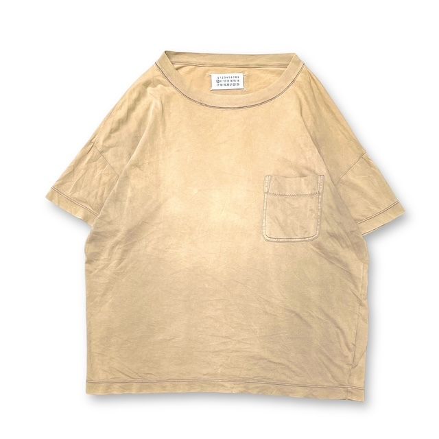 04 AW MARTIN 10 ポケットTEE 半袖Tシャツ ベージュ系 マルタンマルジェラ