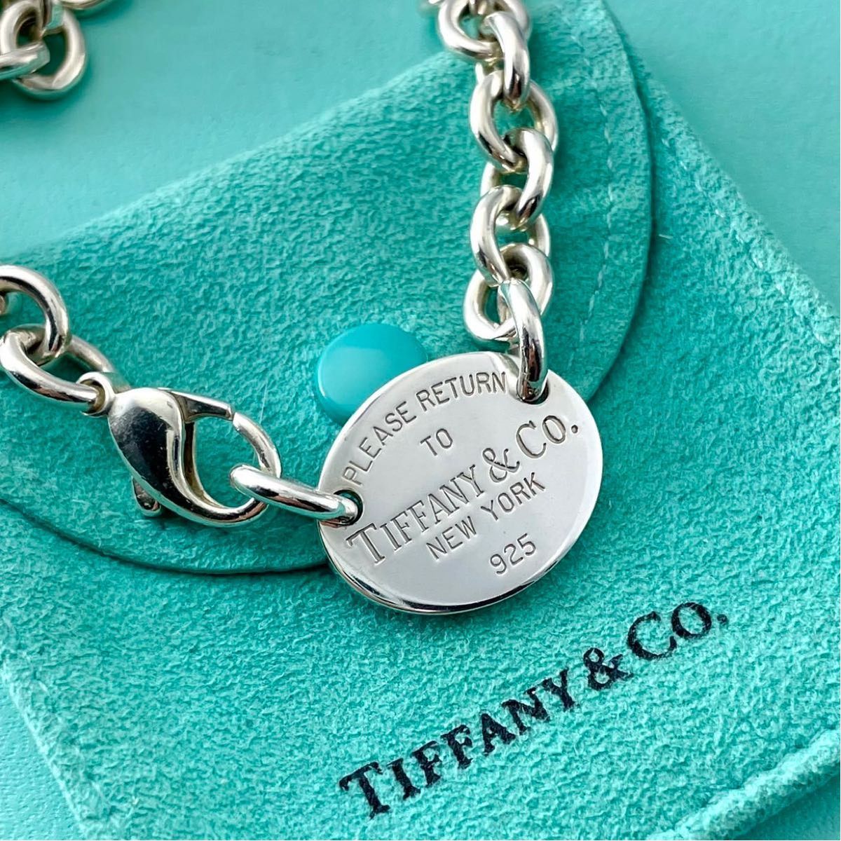 ティファニー リターントゥ オーバル タグ チョーカー ネックレス