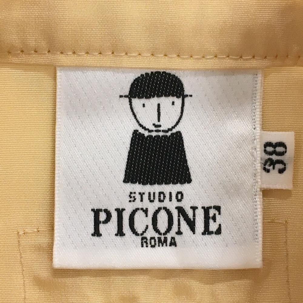 PICONE メッシュベスト サイズM ホワイト ピッコーネ ジップベスト