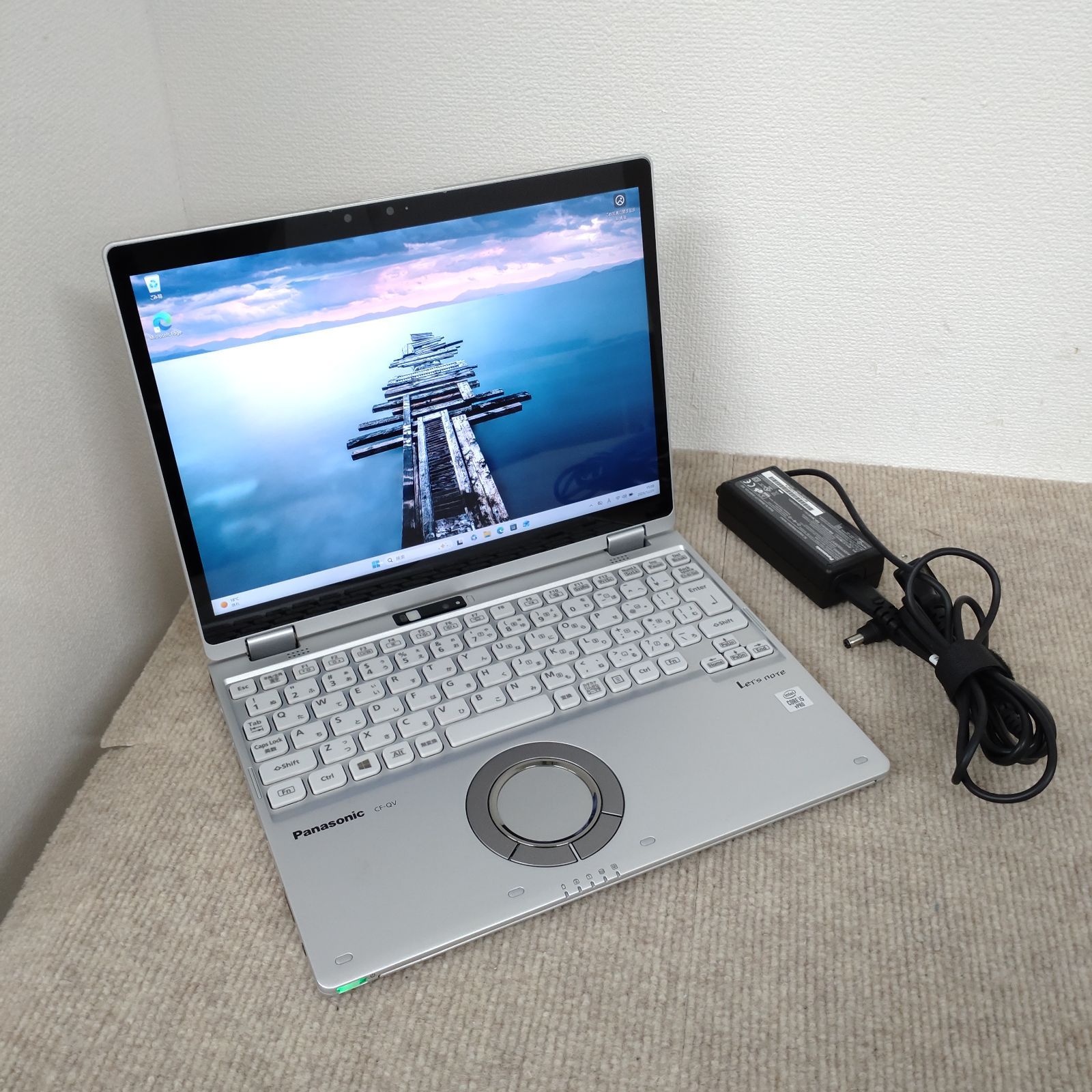 カメラAC付✨️Win11 第8世代 i5 CF-QV9RDCV 送料無料】Panasonic CF-QV9 / 2in1 / I5-10310U / 8GBメモリ