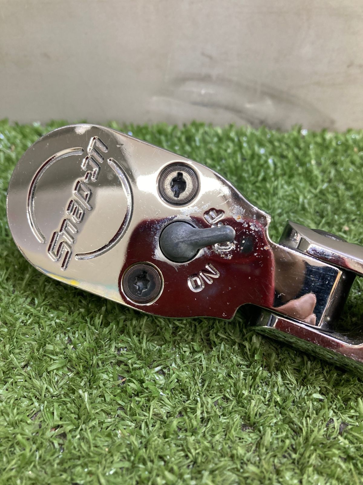 品 0921 スナップオン Snap-on ラチェットハンドル グリップ付きロングハンドル 差込み角 12.7 mm 1 2 並行輸入 SHLF 80 A