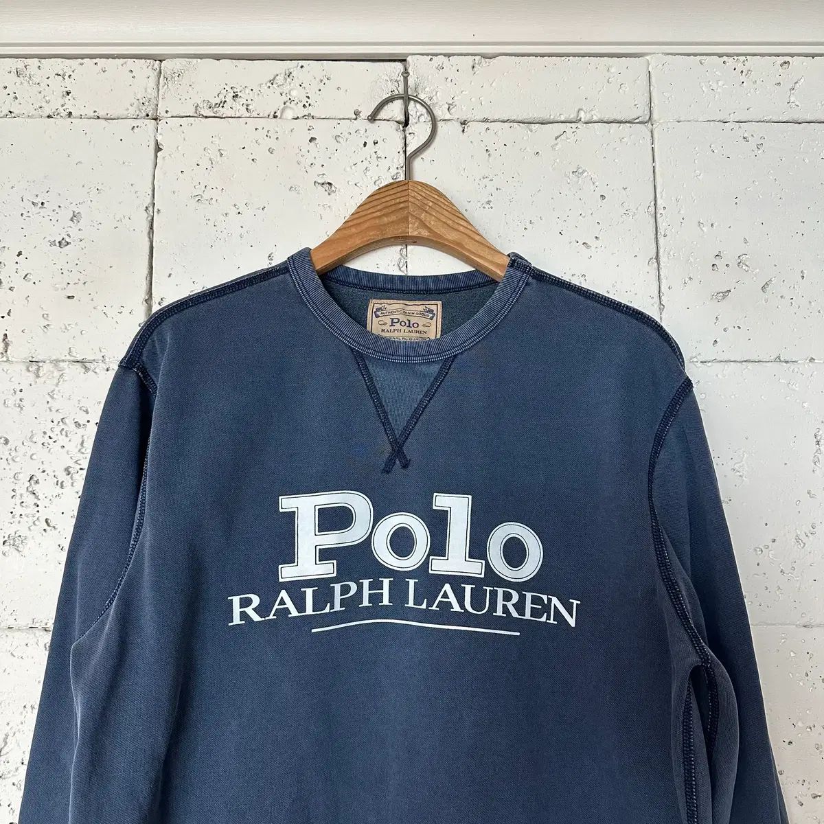 S ポロラルフローレン インディゴ スウェット