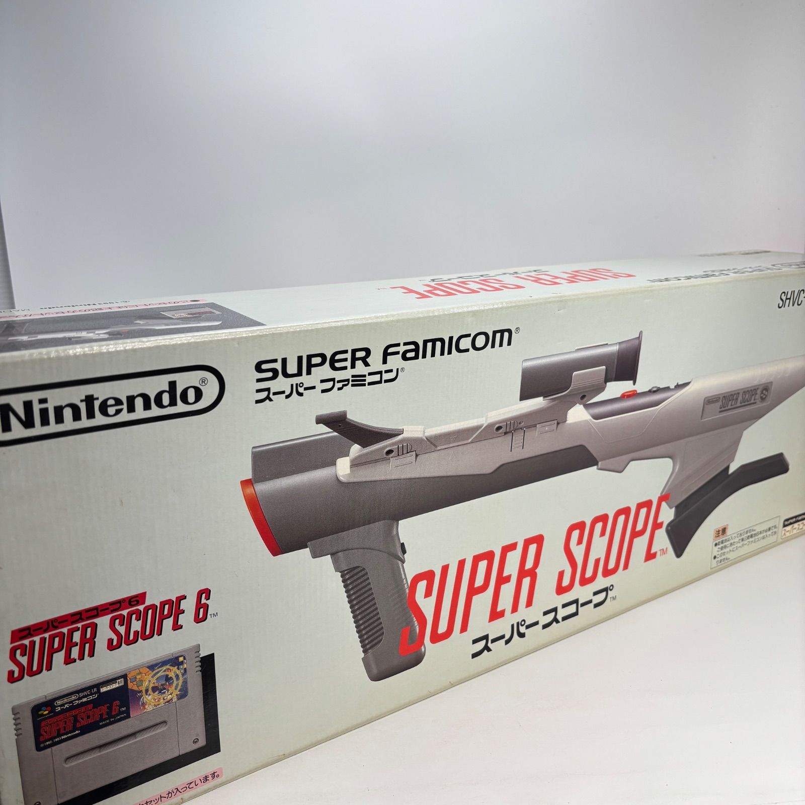 Yahoo!オークション スーパーファミコン スーパースコープ 箱 任天堂