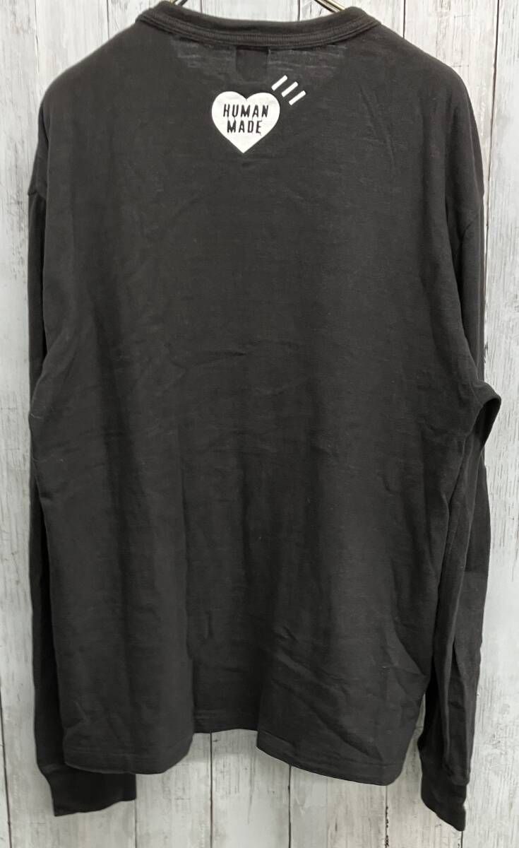 HUMAN MADE 長袖Tシャツ ヒューマンメイド GRAPHIC L/S T-SHIRT ハート
