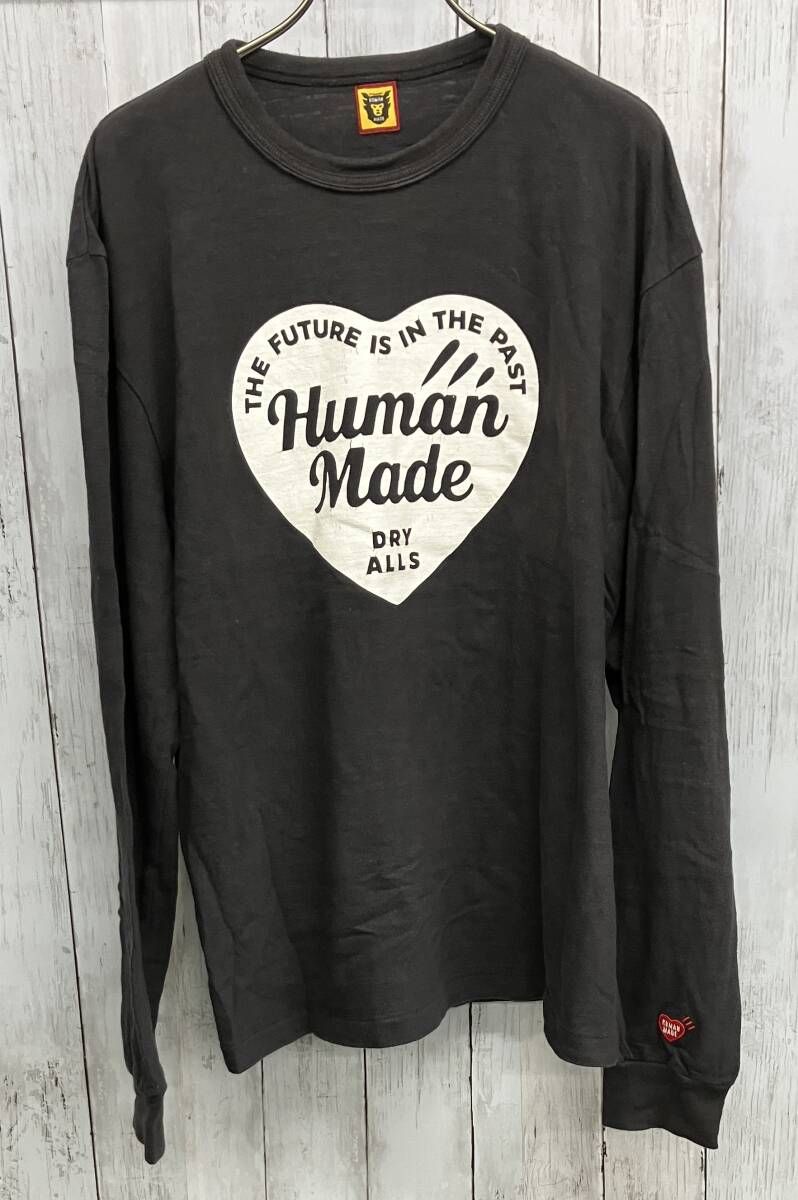 HUMAN MADE 長袖Tシャツ ヒューマンメイド GRAPHIC L/S T-SHIRT ハート