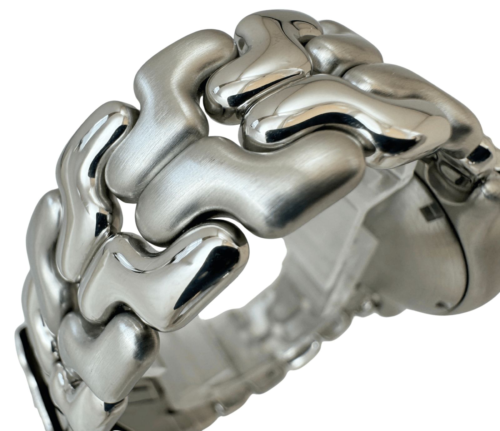 自動巻き ブルー文字盤