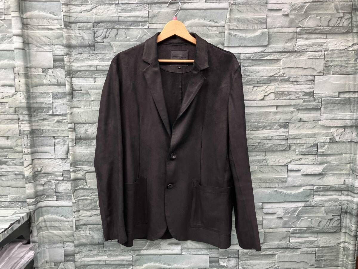ISAMU KATAYAMA BACKLASH B1743-04 レザー テーラードジャケット 山羊