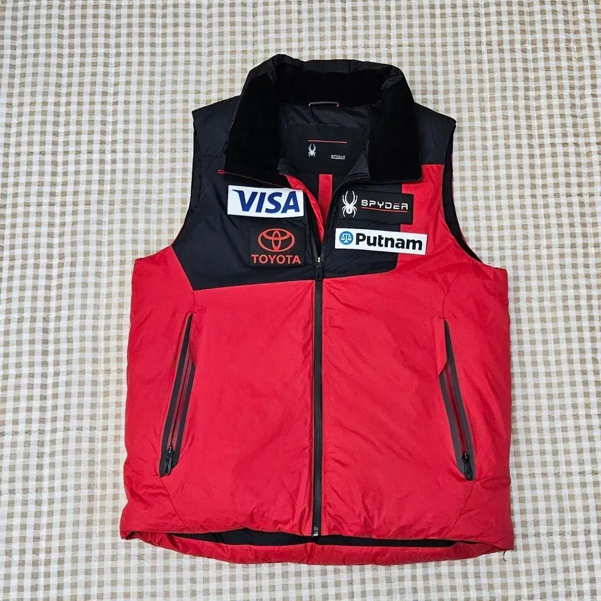 スパイダー ダウン ベスト メンズ