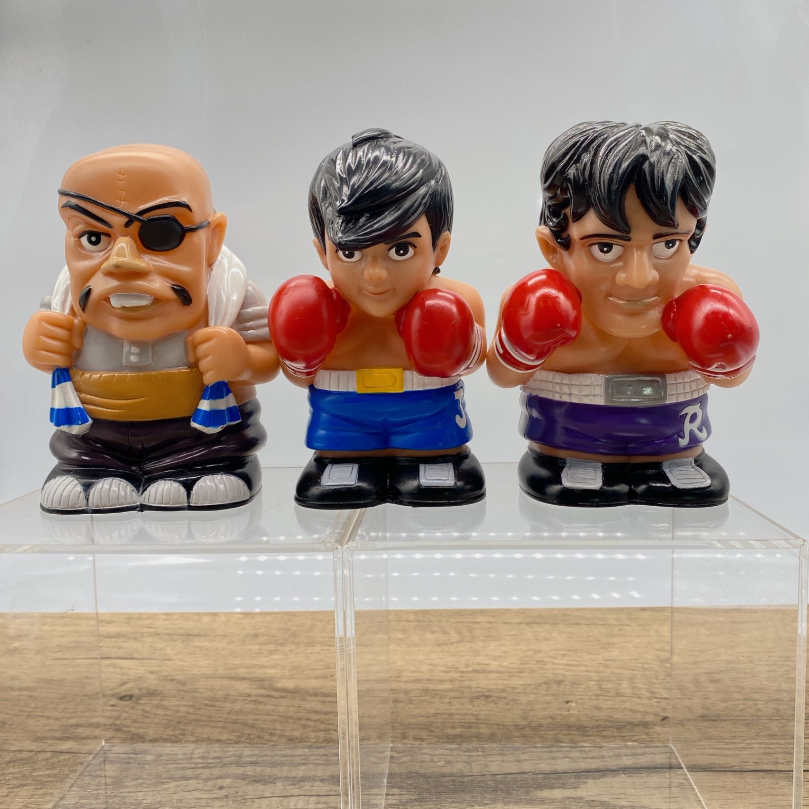 G-0044【美品中古品】◇ あしたのジョー 丹下段平&矢吹丈&力石徹 当時